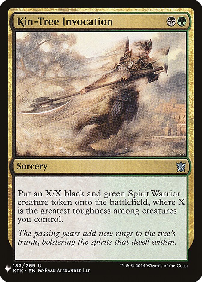 Kin-Tree Invocation [Mystery Booster] - Magic: The Gathering - Card Brawlers | Quebec | Canada |