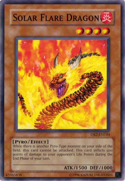 Solar Flare Dragon [DR2-EN144] Common - Yu-Gi-Oh! - Card Brawlers | Quebec | Canada |
