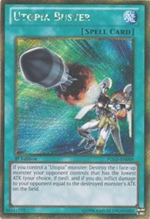 Utopia Buster [PGLD-EN009] Gold Secret Rare - Yu-Gi-Oh! - Card Brawlers | Quebec | Canada |