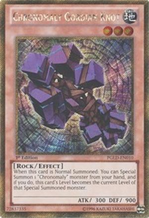 Chronomaly Gordian Knot [PGLD-EN010] Gold Secret Rare - Yu-Gi-Oh! - Card Brawlers | Quebec | Canada |