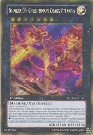 Number C6: Chronomaly Chaos Atlandis [PGLD-EN018] Gold Secret Rare - Yu-Gi-Oh! - Card Brawlers | Quebec | Canada |