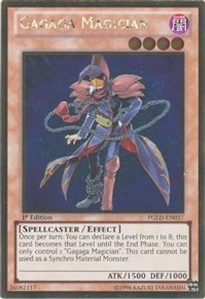 Gagaga Magician [PGLD-EN037] Gold Rare - Yu-Gi-Oh! - Card Brawlers | Quebec | Canada |