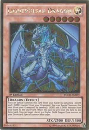 Lightpulsar Dragon [PGLD-EN039] Gold Rare - Yu-Gi-Oh! - Card Brawlers | Quebec | Canada |