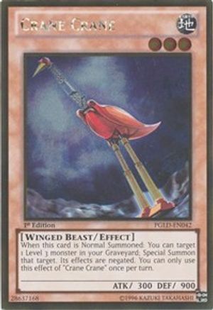 Crane Crane [PGLD-EN042] Gold Rare - Yu-Gi-Oh! - Card Brawlers | Quebec | Canada |