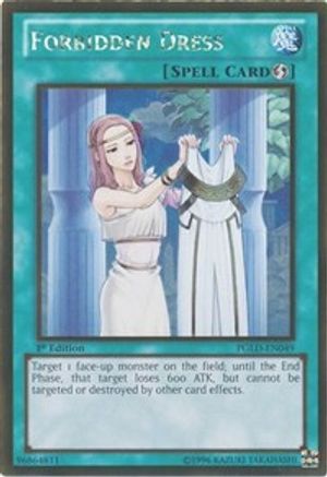 Forbidden Dress [PGLD-EN049] Gold Rare - Yu-Gi-Oh! - Card Brawlers | Quebec | Canada |