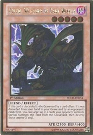 Goldd, Wu-Lord of Dark World [PGLD-EN054] Gold Rare - Yu-Gi-Oh! - Card Brawlers | Quebec | Canada |