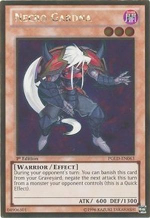 Necro Gardna [PGLD-EN063] Gold Rare - Yu-Gi-Oh! - Card Brawlers | Quebec | Canada |