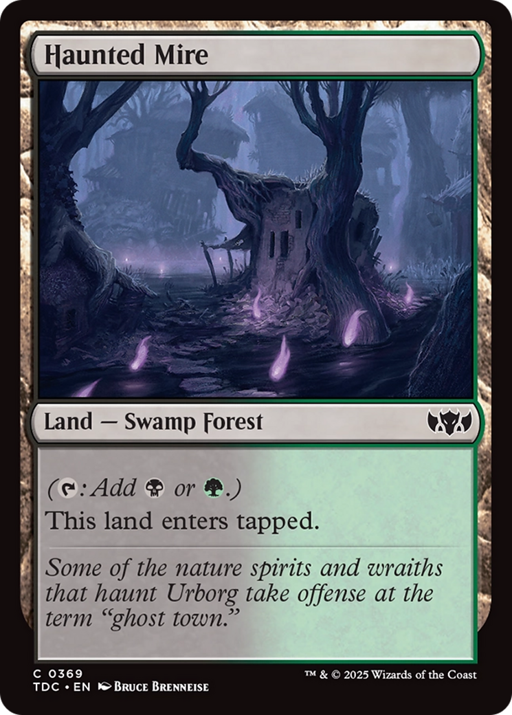 Haunted Mire [Tarkir: Dragonstorm Commander] - Magic: The Gathering - Card Brawlers | Quebec | Canada |