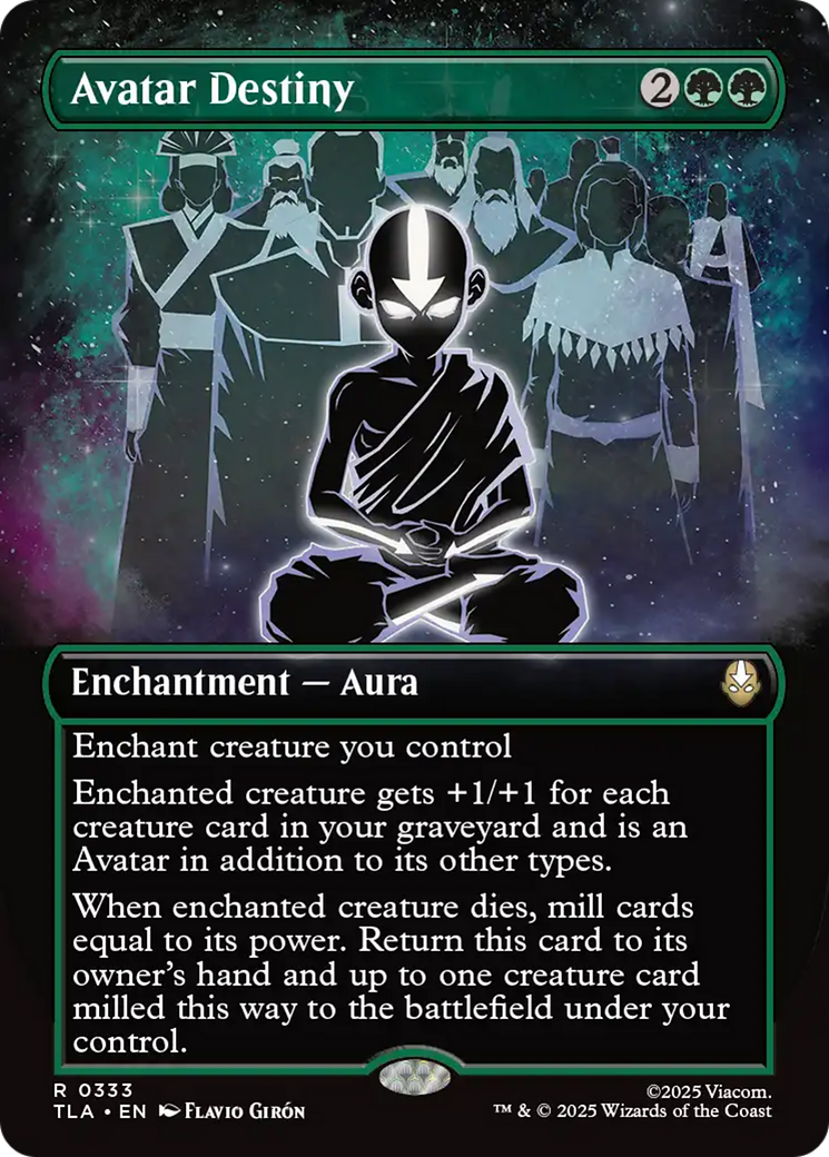 Avatar Destiny (Borderless) [Avatar: The Last Airbender] - Magic: The Gathering - Card Brawlers | Quebec | Canada |