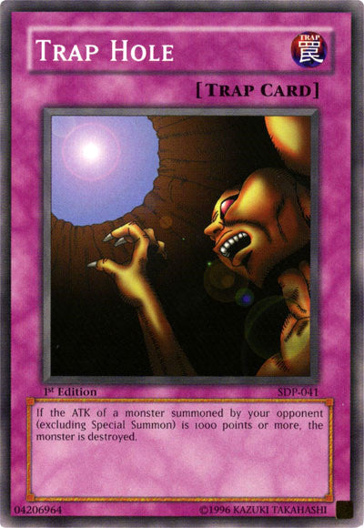 Trap Hole [SDP-041] Common - Yu-Gi-Oh! - Card Brawlers | Quebec | Canada |