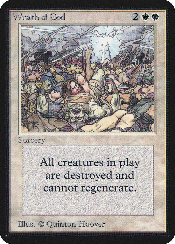 Wrath of God [Alpha Edition] - Magic: The Gathering - Card Brawlers | Quebec | Canada |