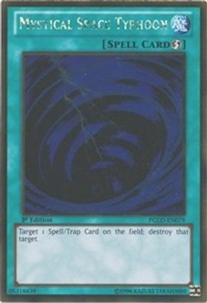 Mystical Space Typhoon [PGLD-EN079] Gold Rare - Yu-Gi-Oh! - Card Brawlers | Quebec | Canada |