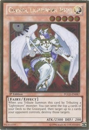 Celestia, Lightsworn Angel [PGLD-EN087] Gold Rare - Yu-Gi-Oh! - Card Brawlers | Quebec | Canada |