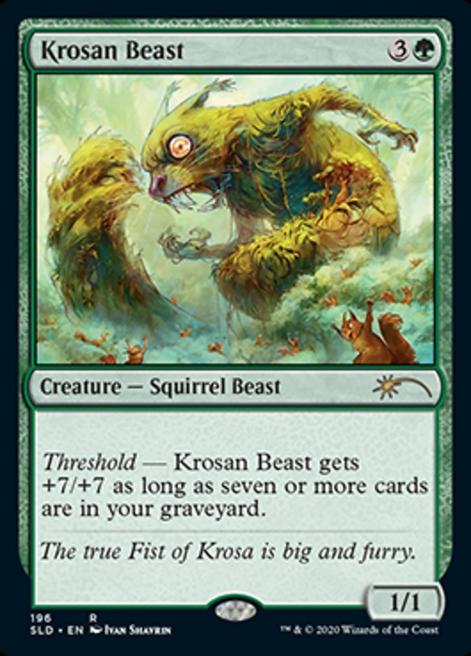 Krosan Beast [Secret Lair Drop Series] - Magic: The Gathering - Card Brawlers | Quebec | Canada |