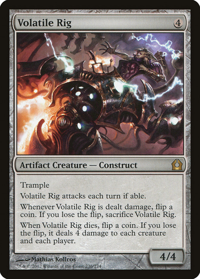 Volatile Rig [Return to Ravnica] - Magic: The Gathering - Card Brawlers | Quebec | Canada |