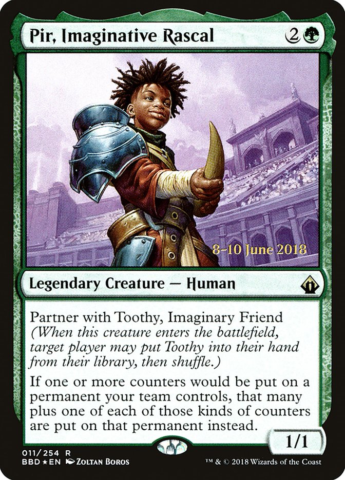 Pir, Imaginative Rascal [Battlebond Prerelease Promos] - Magic: The Gathering - Card Brawlers | Quebec | Canada |