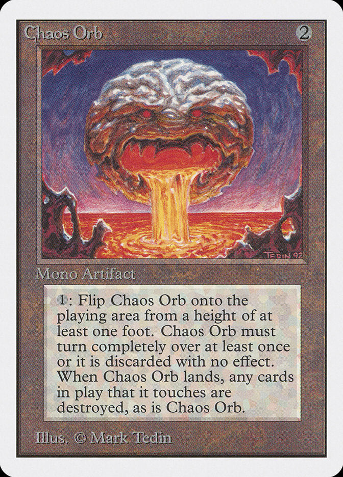 Chaos Orb [Unlimited Edition] - Magic: The Gathering - Card Brawlers | Quebec | Canada |