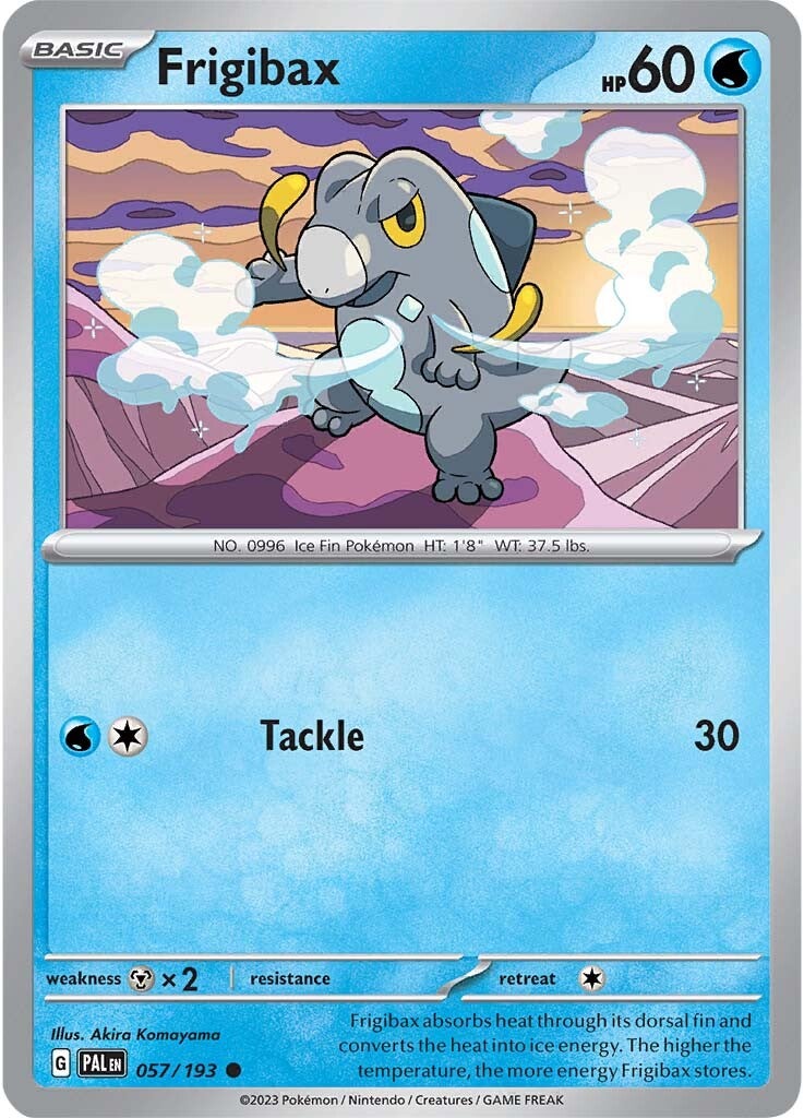 Frigibax (057/193) [Scarlet & Violet: Paldea Evolved] - Pokémon - Card Brawlers | Quebec | Canada |
