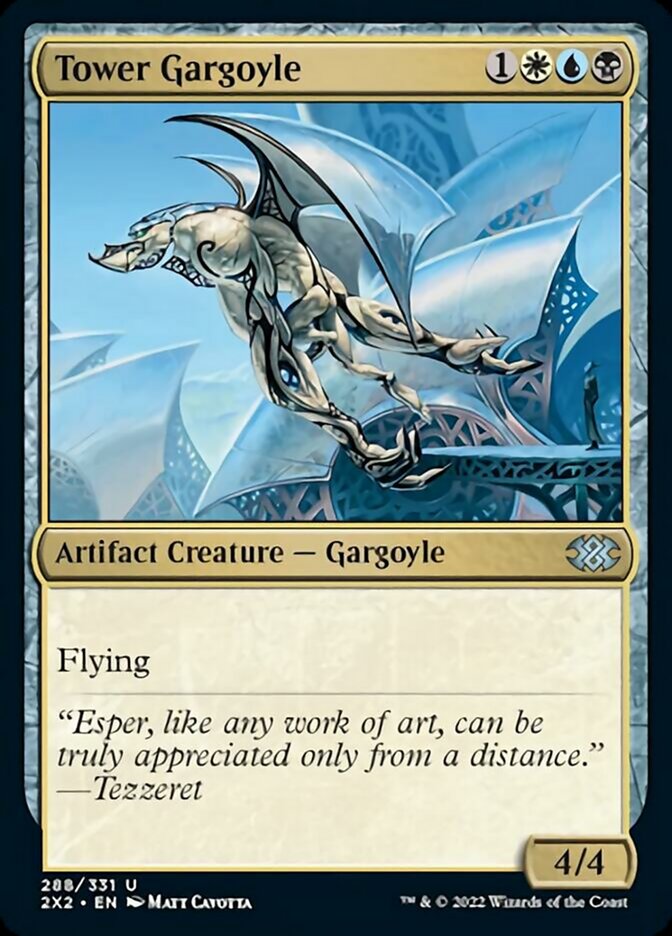 Tower Gargoyle [Double Masters 2022] - Magic: The Gathering - Card Brawlers | Quebec | Canada |
