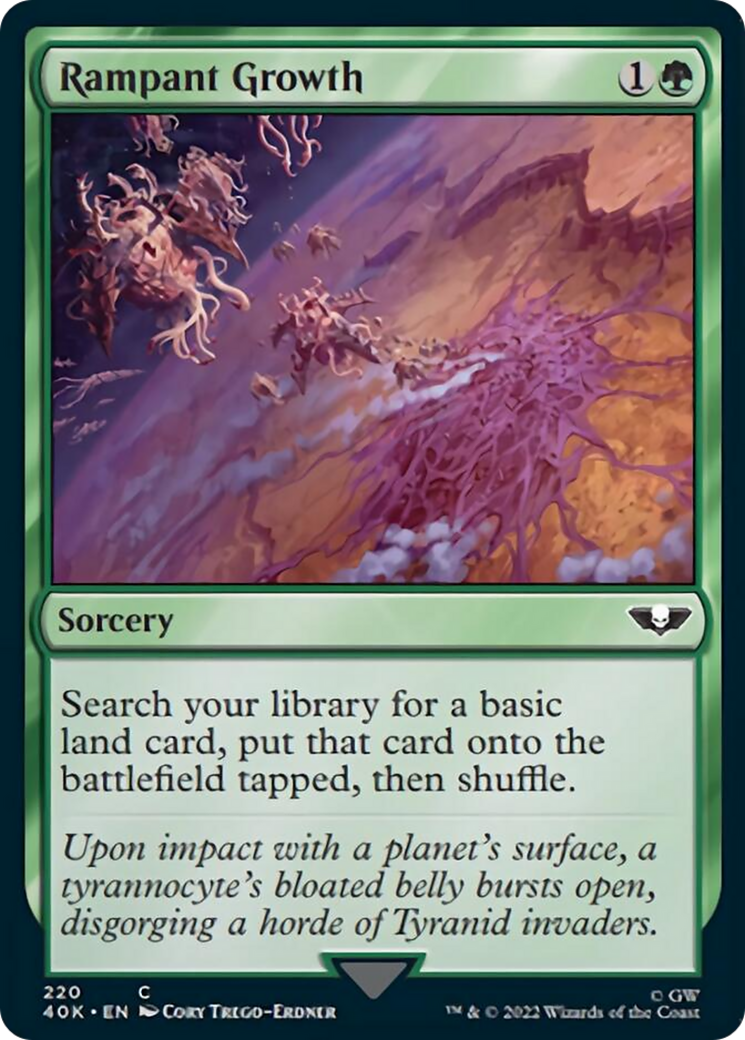 Rampant Growth [Warhammer 40,000] - Magic: The Gathering - Card Brawlers | Quebec | Canada |
