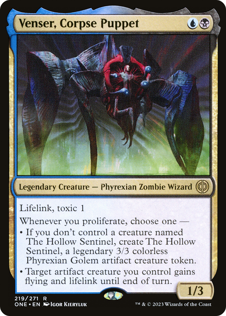 Venser, Corpse Puppet [Phyrexia: All Will Be One] - Magic: The Gathering - Card Brawlers | Quebec | Canada |