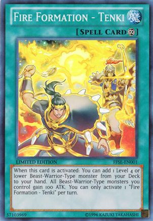 Formation de feu - Tenki [FFSE-EN001] Super Rare 