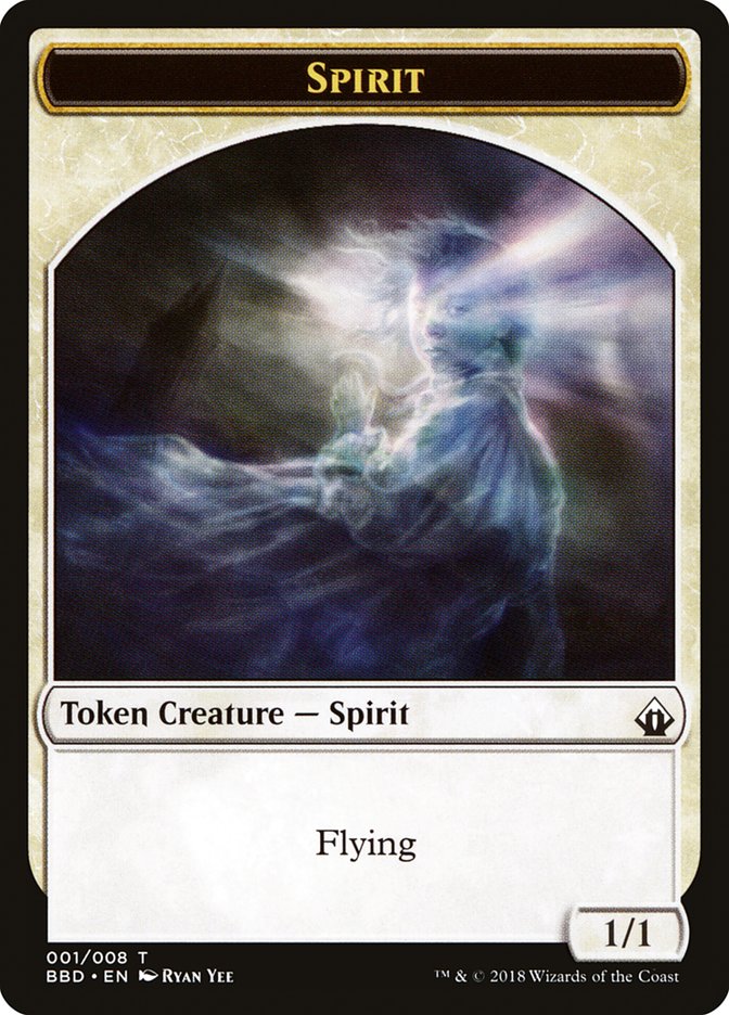 Spirit Token [Battlebond Tokens] - Magic: The Gathering - Card Brawlers | Quebec | Canada |