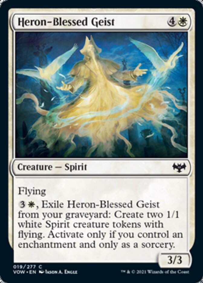 Heron-Blessed Geist [Innistrad: Crimson Vow] - Magic: The Gathering - Card Brawlers | Quebec | Canada |