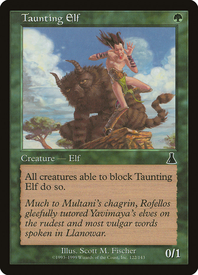 Taunting Elf [Urza's Destiny] - Magic: The Gathering - Card Brawlers | Quebec | Canada |