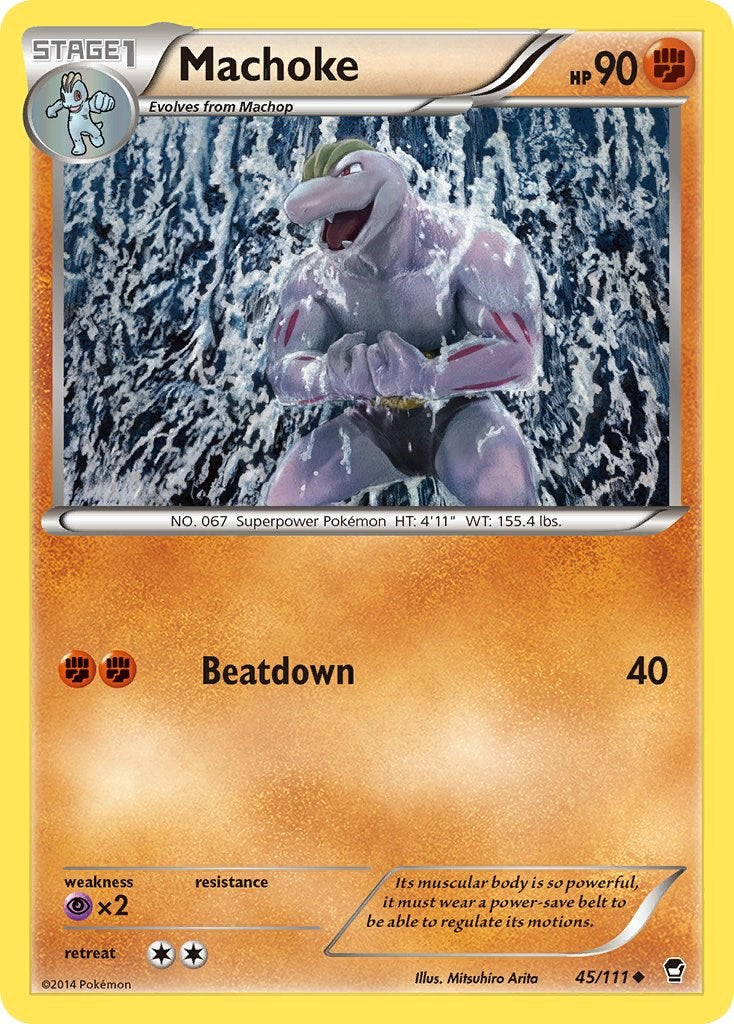 Machoke (45/111) [XY: Furious Fists] - Pokémon - Card Brawlers | Quebec | Canada |