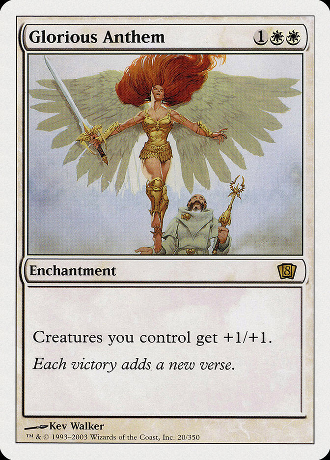 Glorious Anthem [Eighth Edition] - Magic: The Gathering - Card Brawlers | Quebec | Canada |