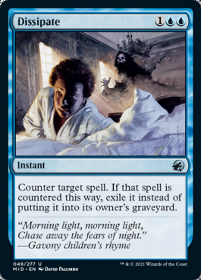 Dissipate [Innistrad: Midnight Hunt] - Magic: The Gathering - Card Brawlers | Quebec | Canada |