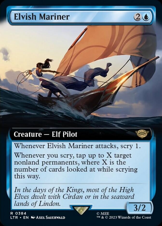 Elvish Mariner (Extended Art) [The Lord of the Rings: Tales of Middle-Earth] - Magic: The Gathering - Card Brawlers | Quebec | Canada |