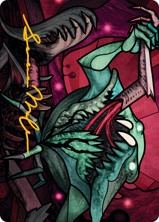 Yargle, Glutton of Urborg Art Card (Gold-Stamped Signature) [March of the Machine Art Series] - Magic: The Gathering - Card Brawlers | Quebec | Canada |
