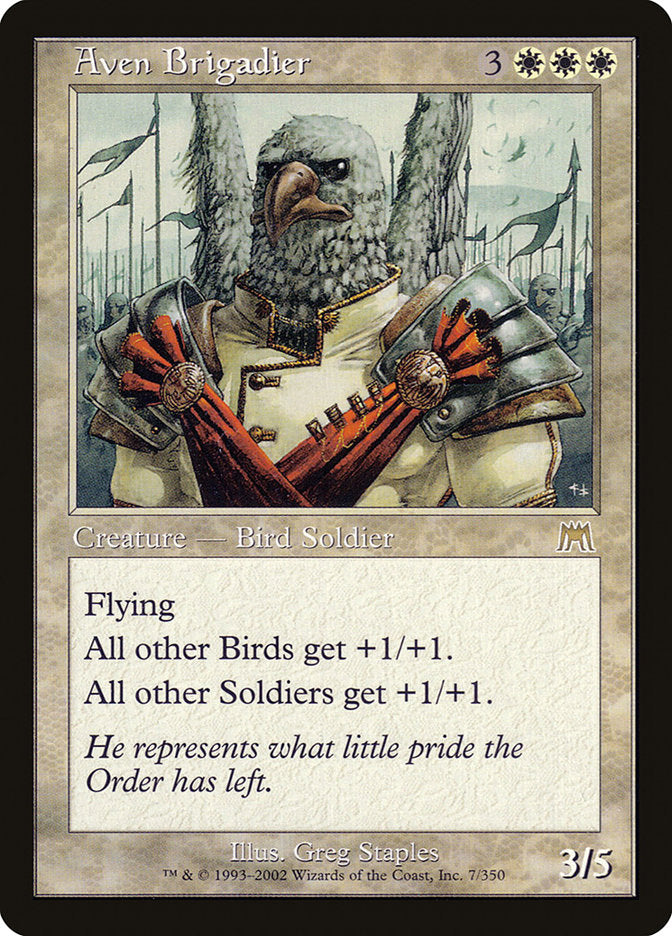 Aven Brigadier [Onslaught] - Magic: The Gathering - Card Brawlers | Quebec | Canada |