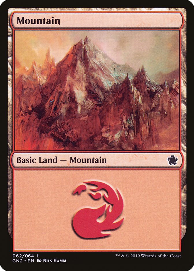 Mountain (62) [Game Night 2019] - Magic: The Gathering - Card Brawlers | Quebec | Canada |