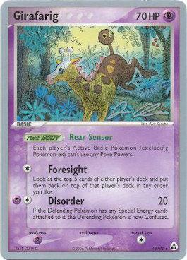 Girafarig (16/92) (Mewtrick - Jason Klaczynski) [World Championships 2006] - Pokémon - Card Brawlers | Quebec | Canada |
