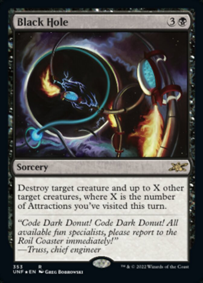Black Hole (Galaxy Foil) [Unfinity] - Magic: The Gathering - Card Brawlers | Quebec | Canada |