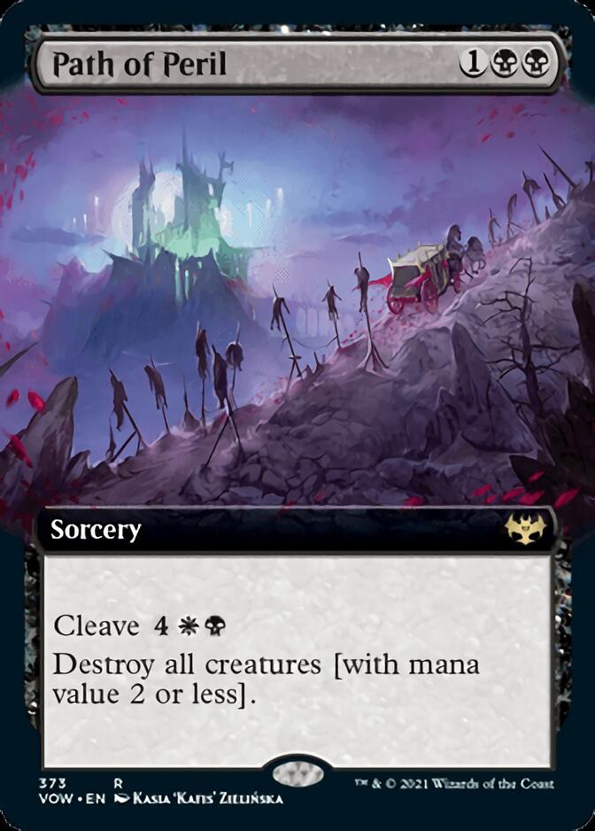 Path of Peril (Extended Art) [Innistrad: Crimson Vow] - Magic: The Gathering - Card Brawlers | Quebec | Canada |