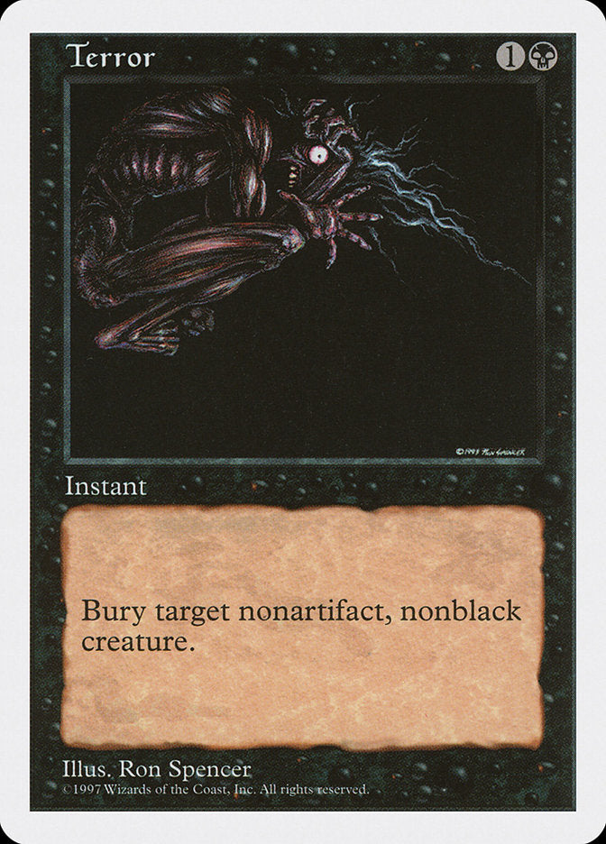 Terror [Fifth Edition] - Magic: The Gathering - Card Brawlers | Quebec | Canada |