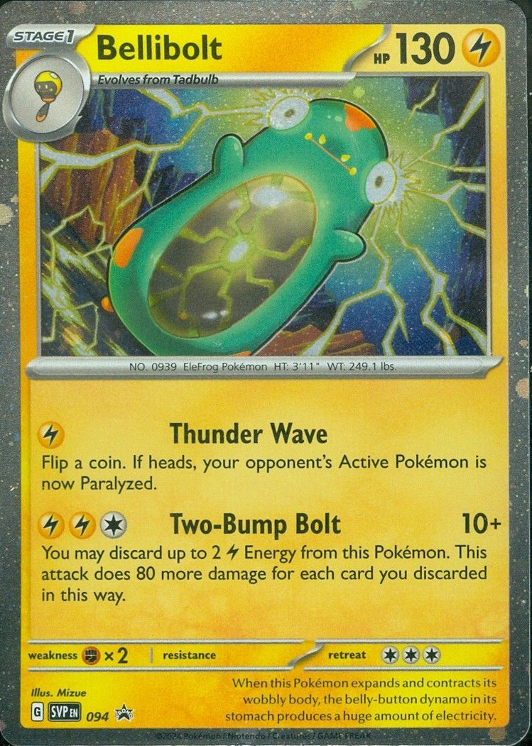 Bellibolt (094) (Cosmos Foil) [Scarlet & Violet: Black Star Promos] - Pokémon - Card Brawlers | Quebec | Canada |
