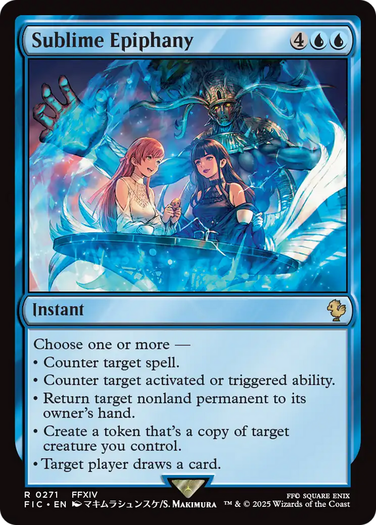 Sublime Epiphany [FINAL FANTASY Commander] - Magic: The Gathering - Card Brawlers | Quebec | Canada |