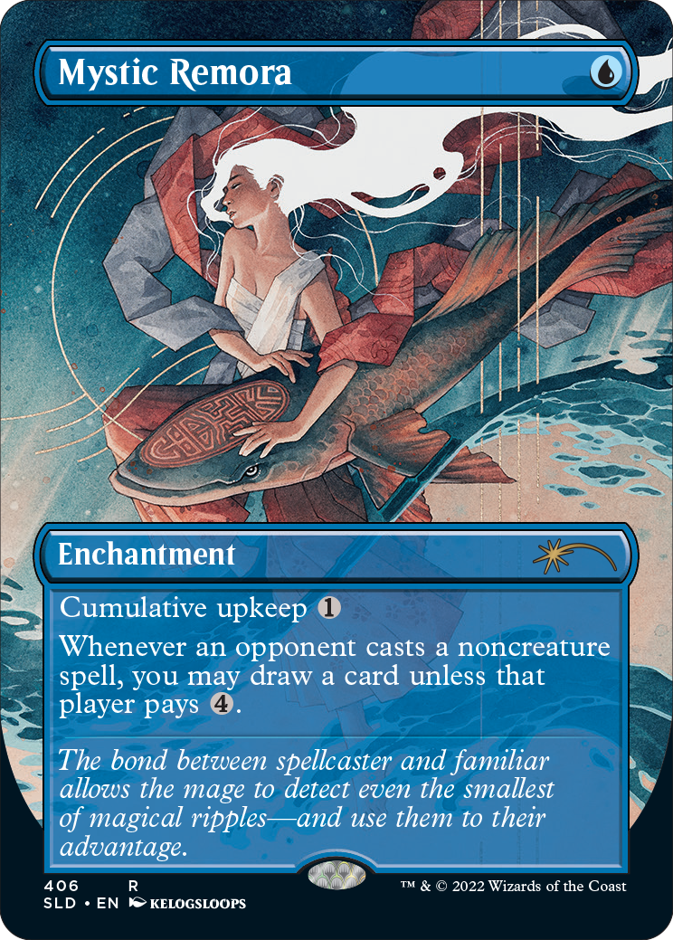 Mystic Remora (Borderless) [Secret Lair Drop Series] - Magic: The Gathering - Card Brawlers | Quebec | Canada |