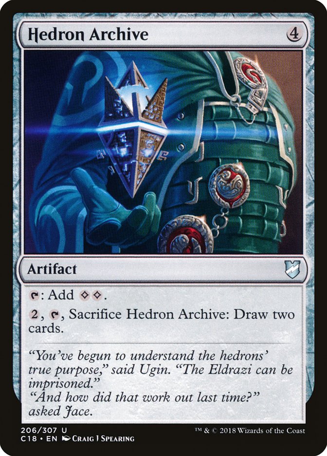 Hedron Archive [Commander 2018] - Magic: The Gathering - Card Brawlers | Quebec | Canada |