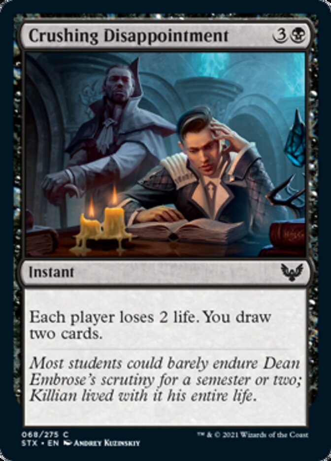 Crushing Disappointment [Strixhaven: School of Mages] - Magic: The Gathering - Card Brawlers | Quebec | Canada |