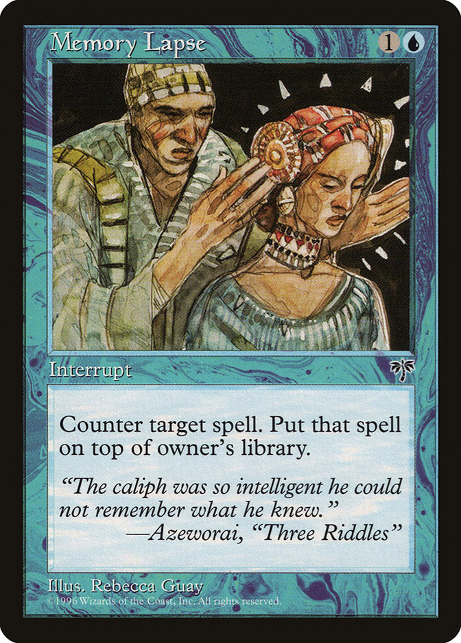 Memory Lapse [Mirage] - Magic: The Gathering - Card Brawlers | Quebec | Canada |