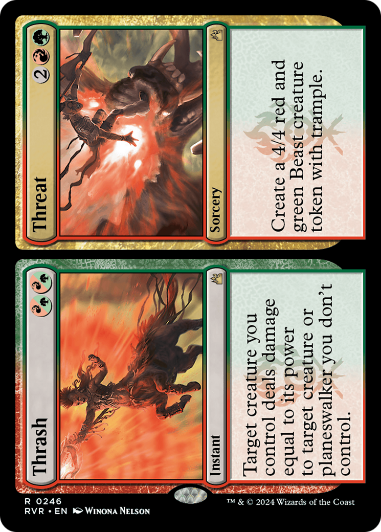 Thrash // Threat [Ravnica Remastered] - Magic: The Gathering - Card Brawlers | Quebec | Canada |