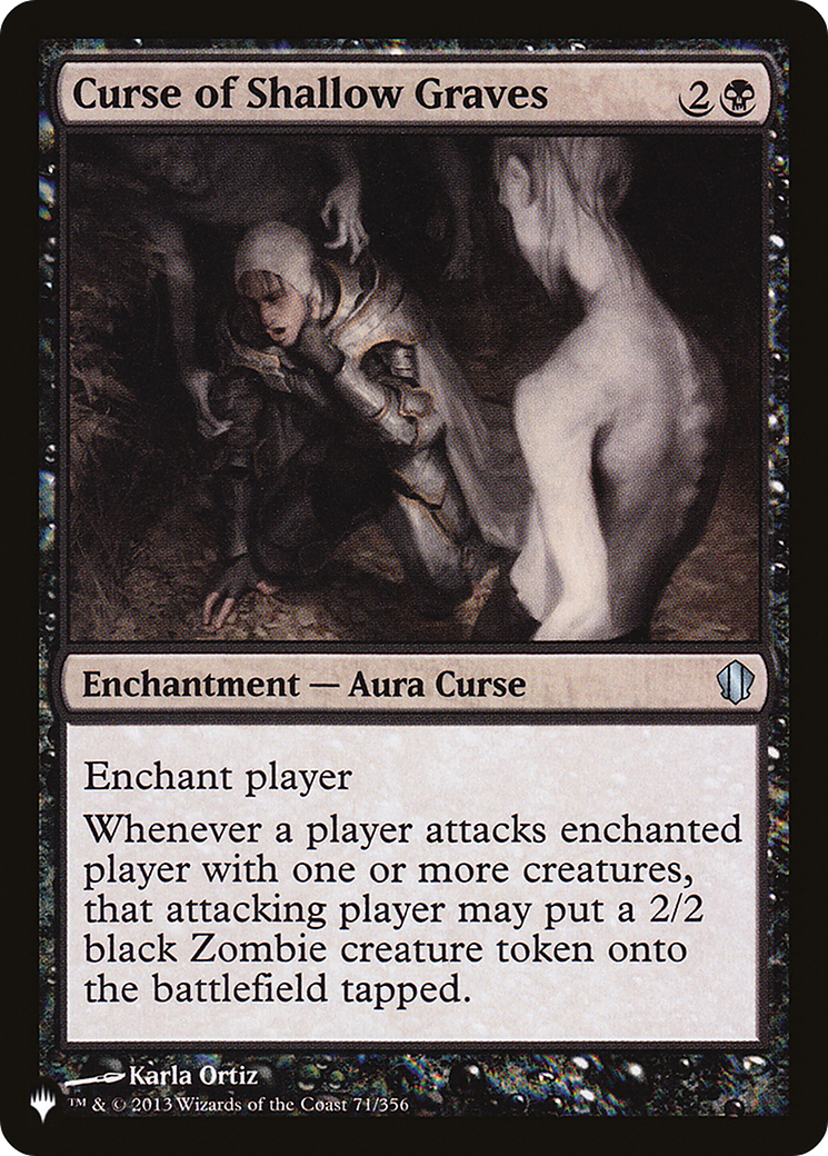 Curse of Shallow Graves [The List] - Magic: The Gathering - Card Brawlers | Quebec | Canada |