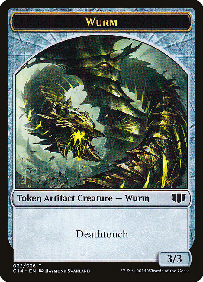 Wurm (032/036) // Goat Double-Sided Token [Commander 2014 Tokens] - Magic: The Gathering - Card Brawlers | Quebec | Canada |