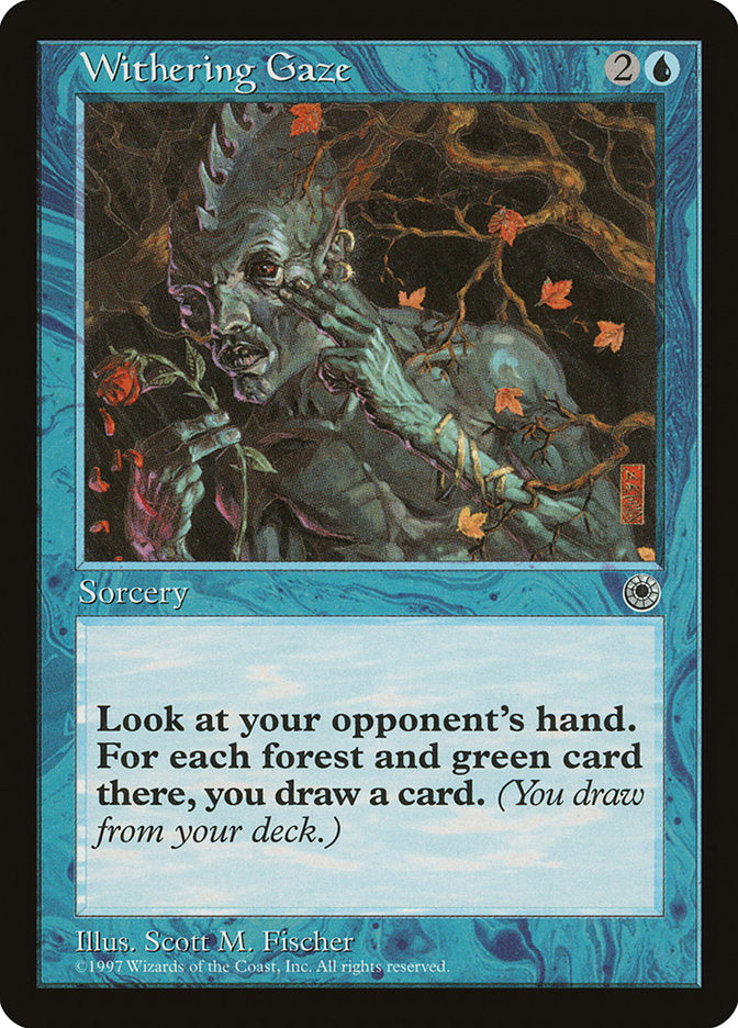 Withering Gaze [Portal] - Magic: The Gathering - Card Brawlers | Quebec | Canada |